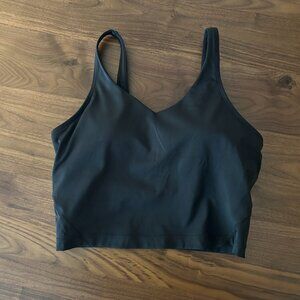 Womens' Sports Bra Longline Wirefree Padded with Medium Support XS